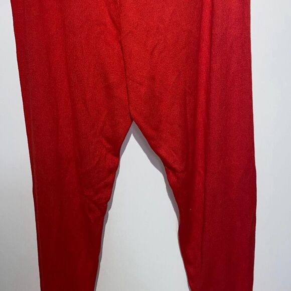 Josie Natori Women's Salsa Retreat Pull-on Drawstring Rib Knit Pants Large NWT - Picture 9 of 11